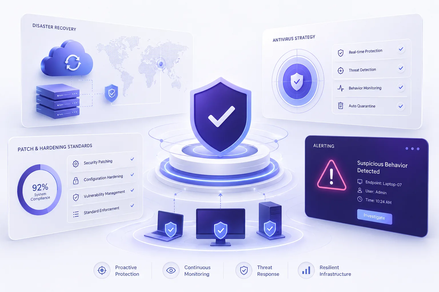 Endpoint-Schutz für Server und Endgeräte