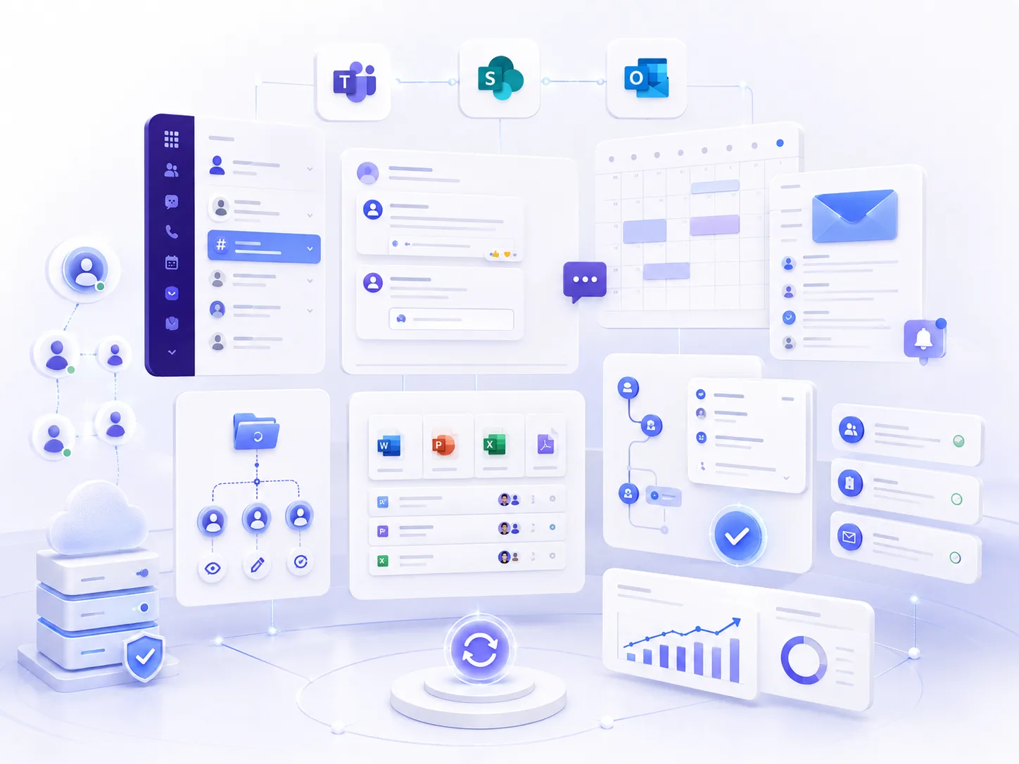 Zusammenarbeit in Microsoft 365