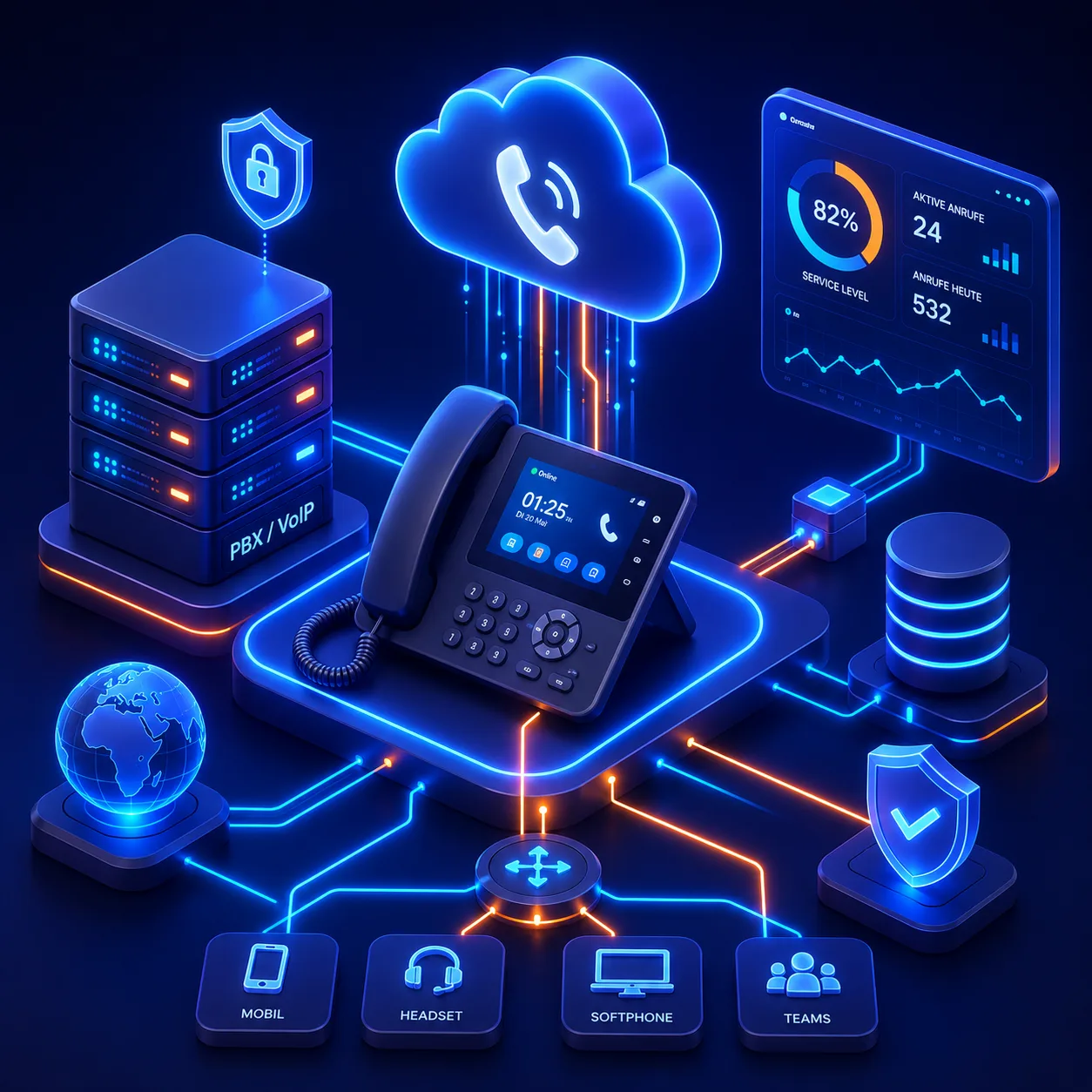 VoIP-Telefonie im Unternehmen