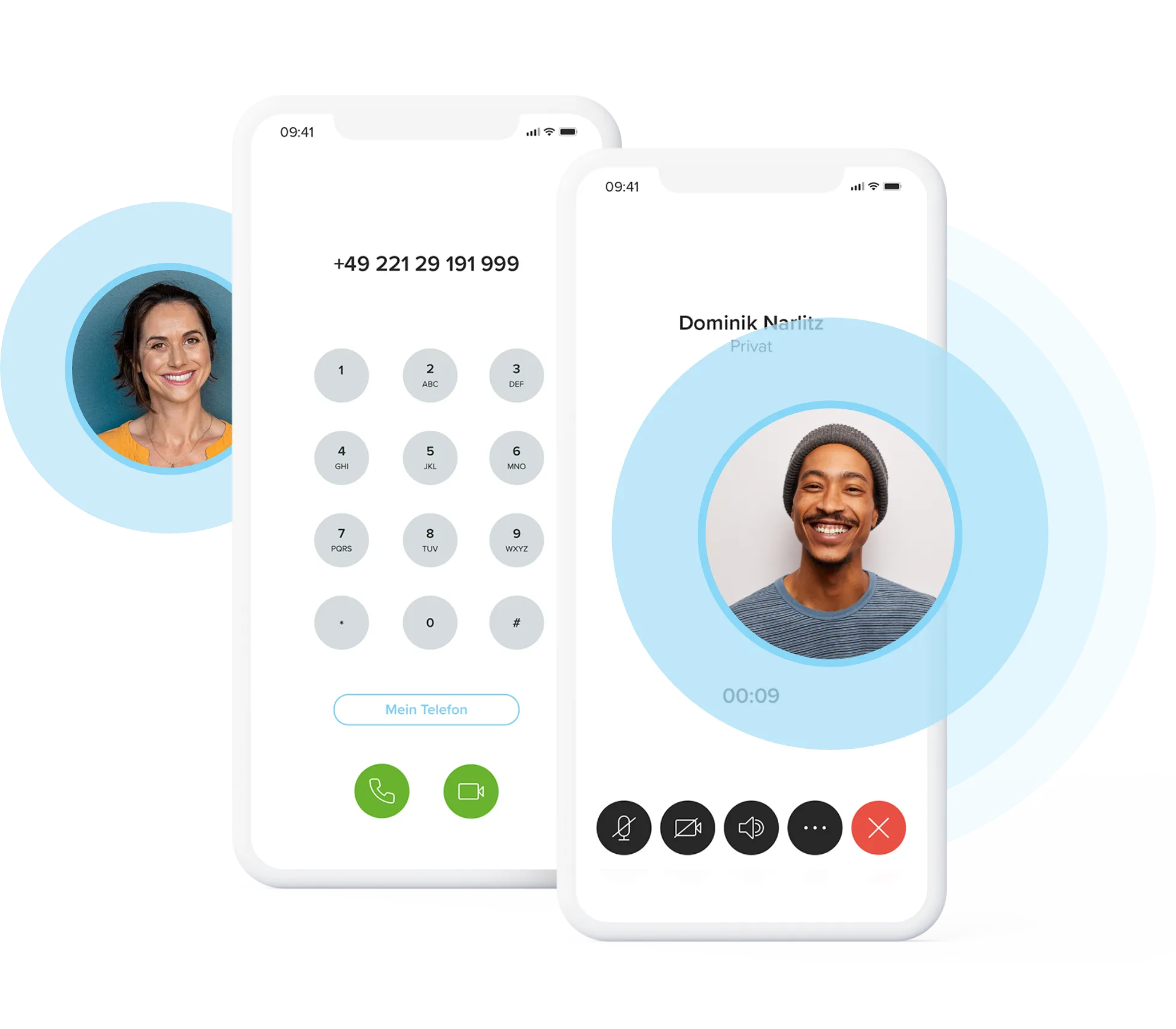 Moderne Business-Telefonie für mobile Teams