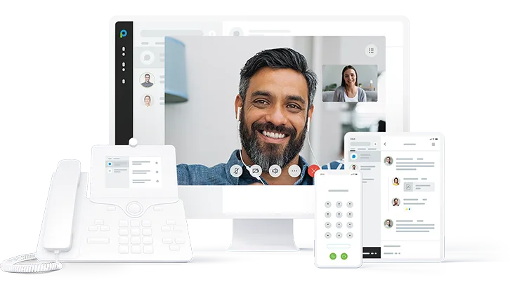 KI-gestützte Telefonannahme und Webex-Integration