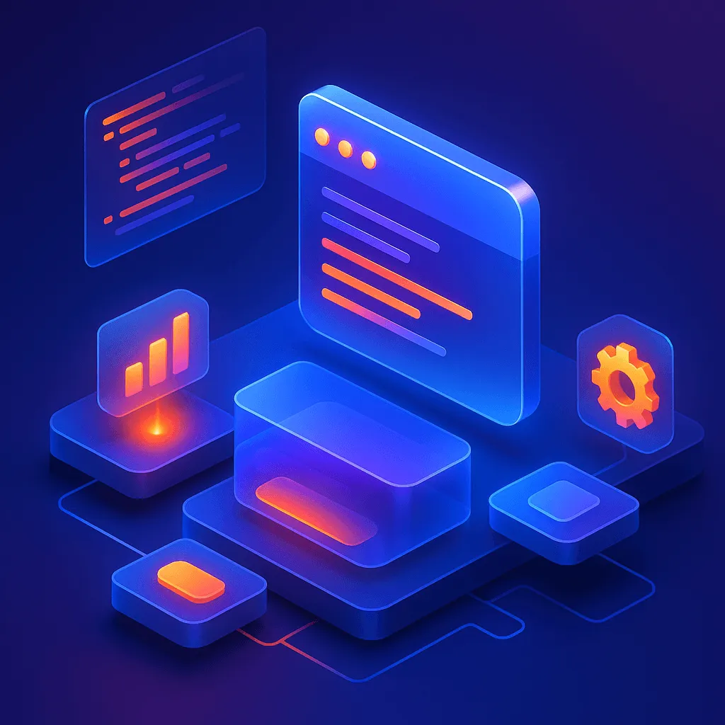 Individuelle Softwareentwicklung Illustration